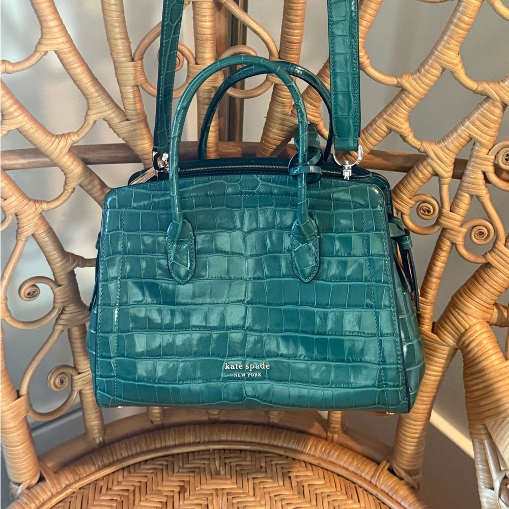 Kate Spade Croc Embossed Purse